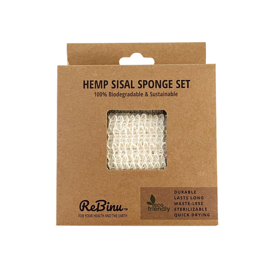 ReBinu™ Sustainable All Natural Sponge (2 pieces)