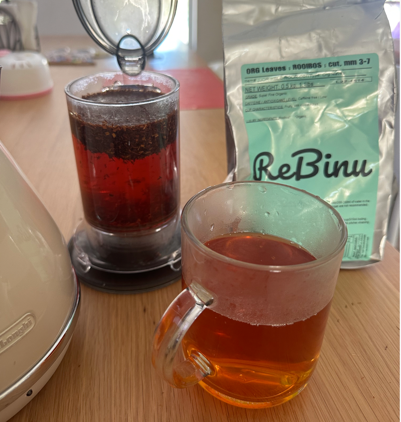 Premium Organic Rooibos Tea - Rich Antioxidant Tea  (500g Loose Leaf)